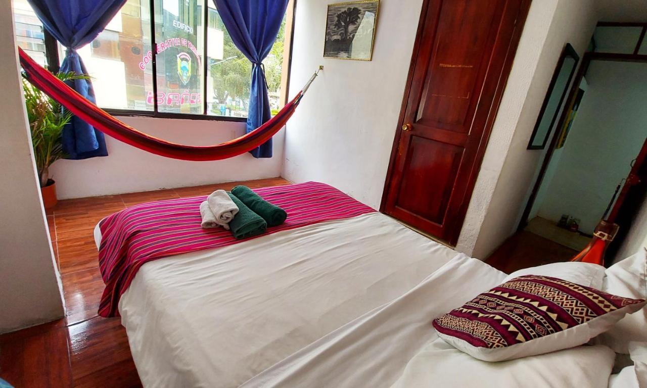 Erupcion Art Hotel & Hostel Banos  Bagian luar foto