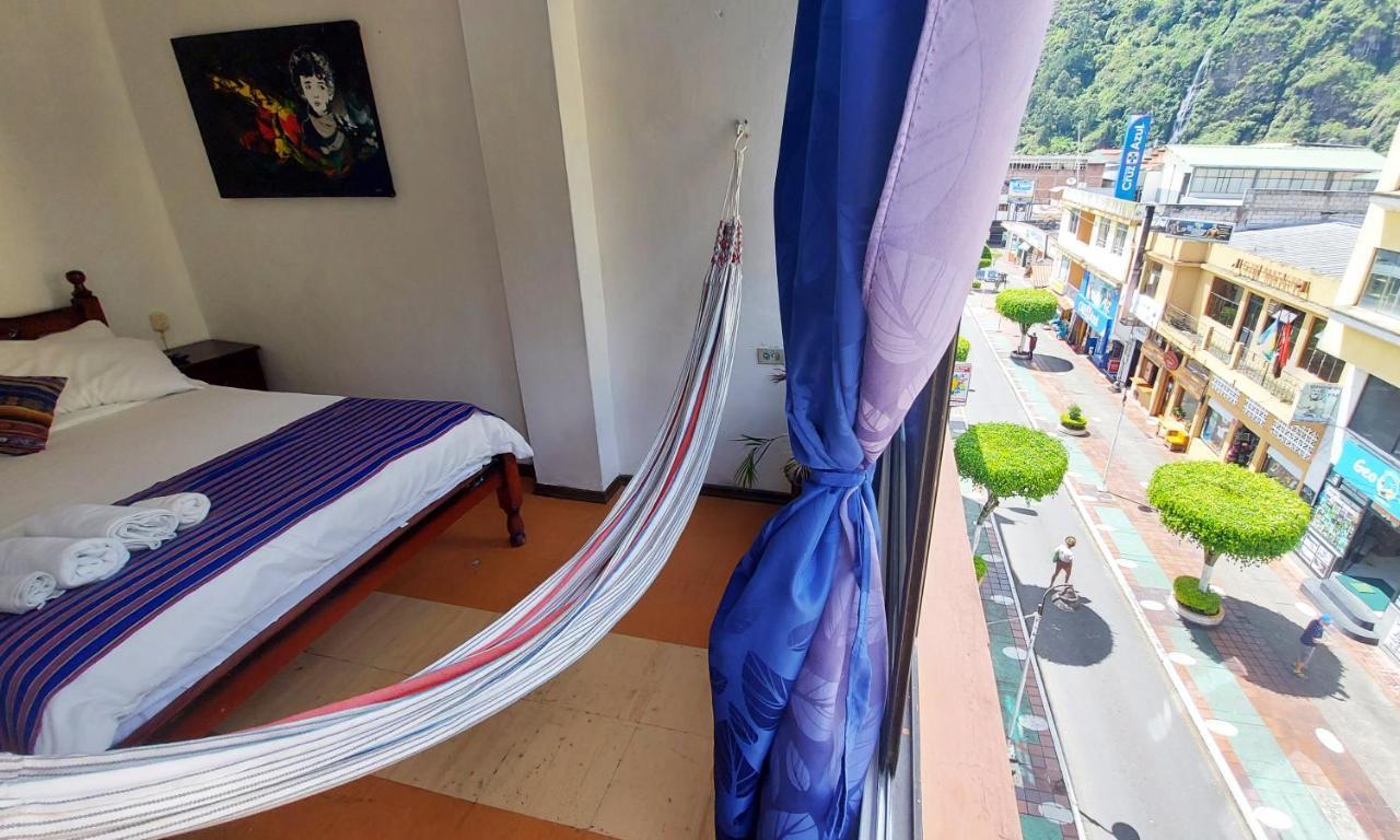 Erupcion Art Hotel & Hostel Banos  Bagian luar foto