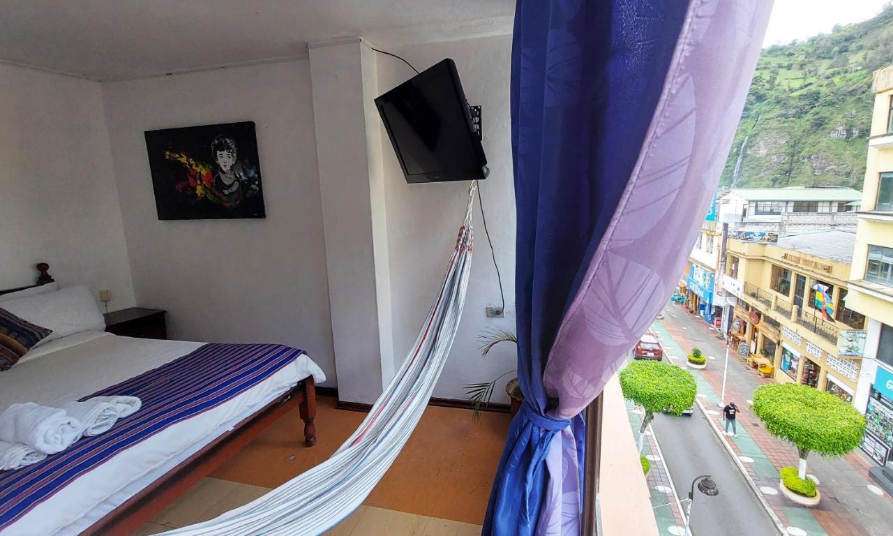 Erupcion Art Hotel & Hostel Banos  Bagian luar foto