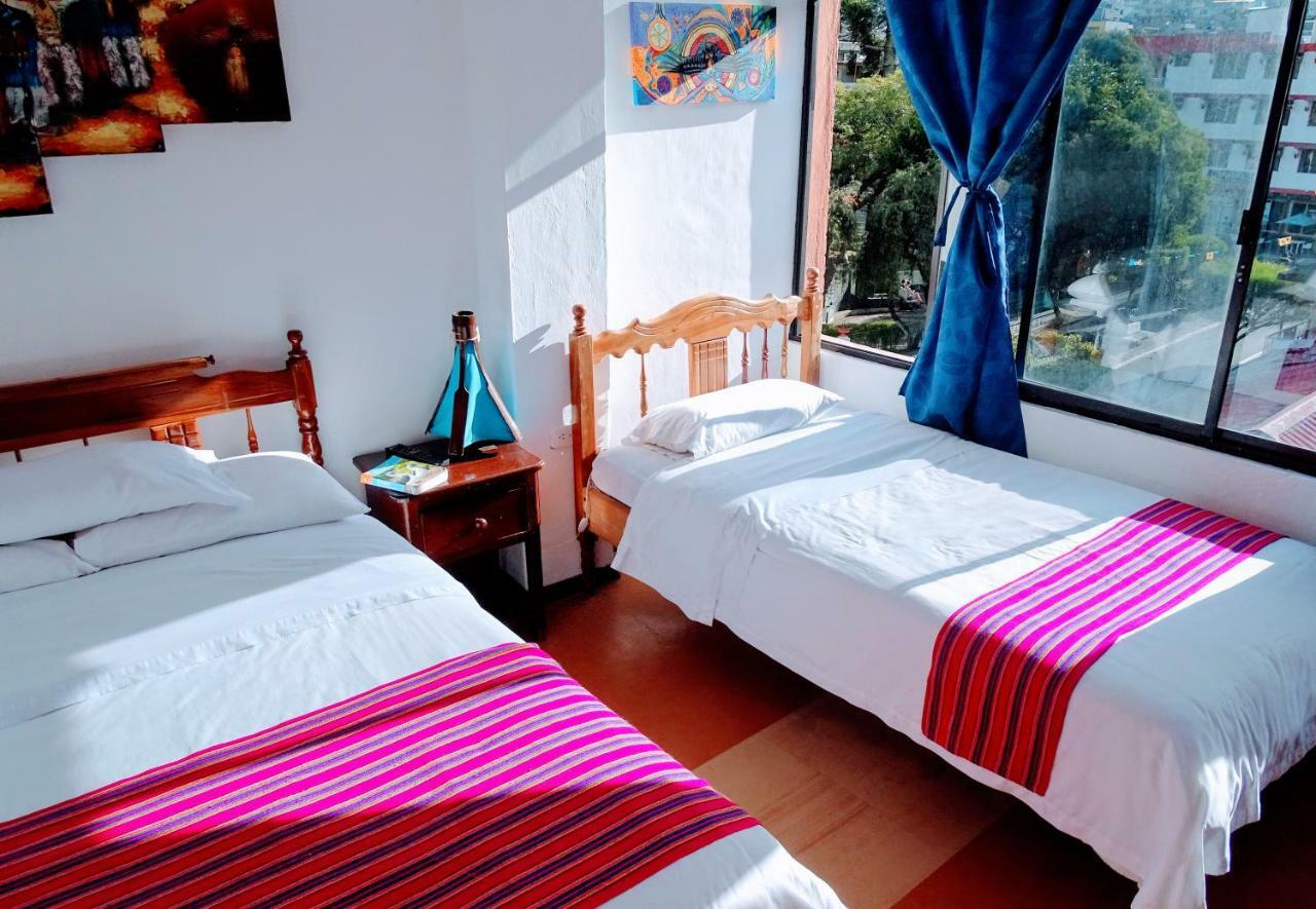 Erupcion Art Hotel & Hostel Banos  Bagian luar foto